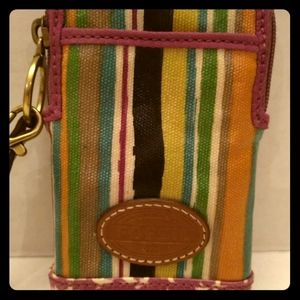 Small Fossil Card Wristlet